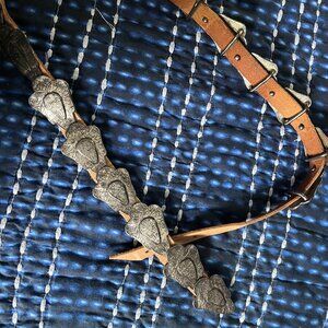 Concho belt with unique shapes